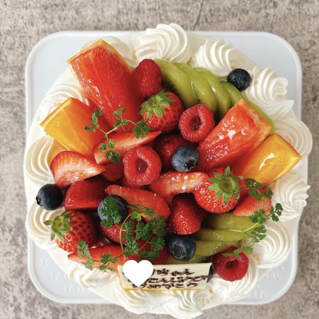 オーダーケーキ フルーツ盛り