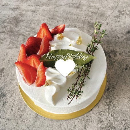 デザイン指定のオーダーケーキ