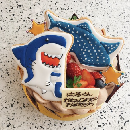 オーダーケーキ 海の生き物