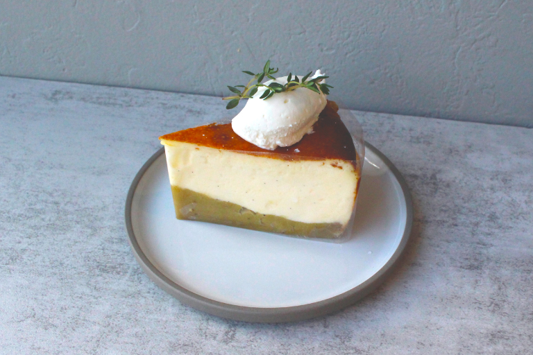 スイートポテトバスクチーズケーキ