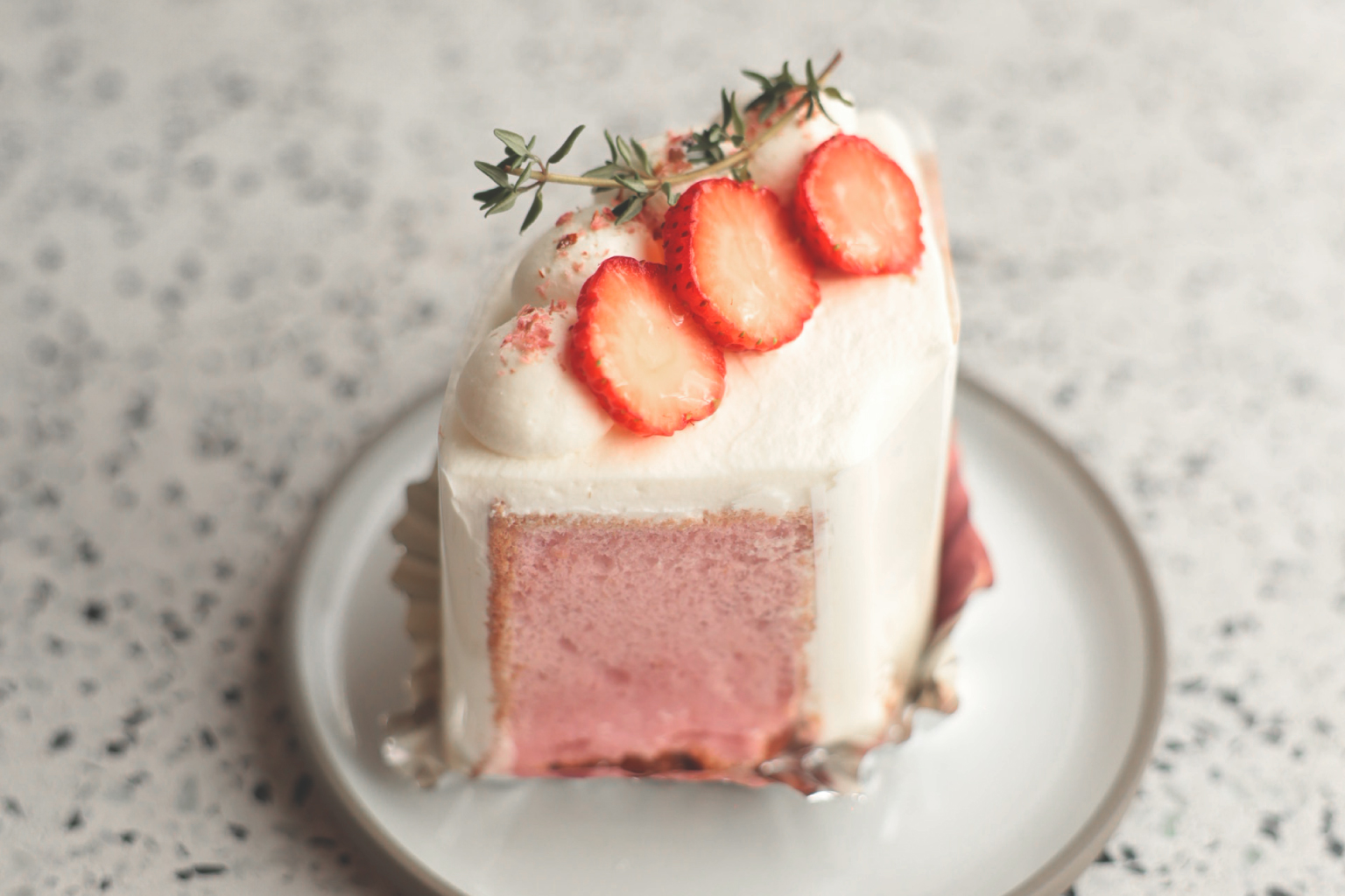 さくらシフォンケーキ